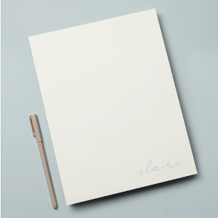 Persönliches Briefpapier Vintage Dankeskarte