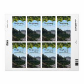 Persönliches Chardonnay Weinetikett (Vorne)