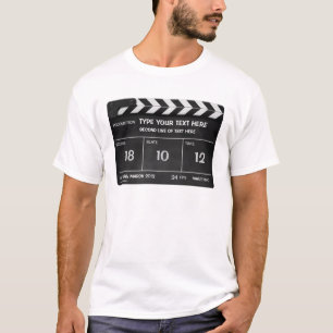 Persönliches Clapperboard T-Shirt