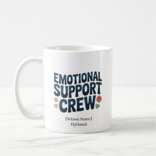 Persönliches emotionales Unterstützungsteam Schulp Kaffeetasse