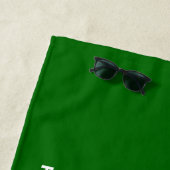 Persönliches Engagement Portugals Strandtuch (Beispiel)