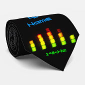 Persönliches Entzerrer-Bar EQ DJ - addieren Sie Krawatte (Gerollt)