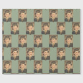 Persönliches Foto Geschenkpapier (Flach)