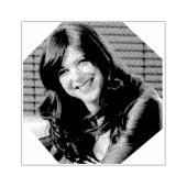 Persönliches Foto Gummistempel (Prägung)