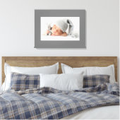 Persönliches Foto Leinwanddruck (Insitu (Schlafzimmer))