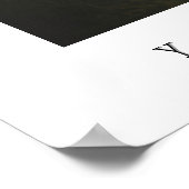 Persönliches Foto und Tetx Poster (Ecke)