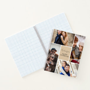 Persönliches Foto- und TextNotebook Notizblock
