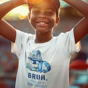 Persönliches Geburtstags-T-Shirt für die BRUH-Pool T-Shirt
