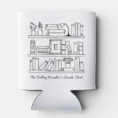 Persönliches Geschenk für den Buchclub Dosenkühler (Rückseite)