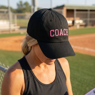 Persönliches Geschenk für den Trainer Bestickte Baseballkappe