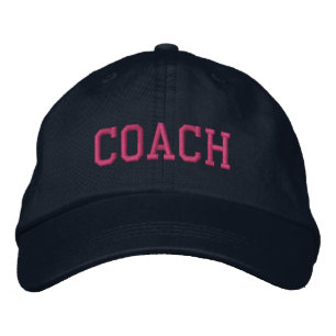 Persönliches Geschenk für den Trainer Bestickte Baseballkappe