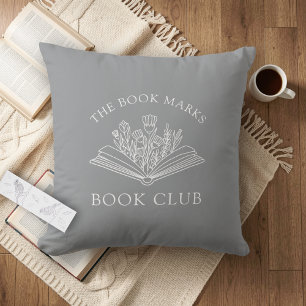 Persönliches Geschenk für einen Buchclub Kissen