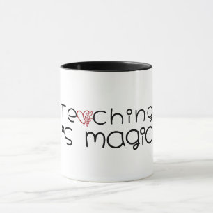 Persönliches Geschenk für Lehrer in Herzform Tasse