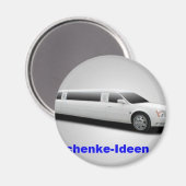 Persönliches Geschenk Magnet (Vorderseite/Rückseite)