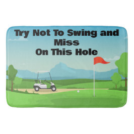 Persönliches Golf Bad Badematte