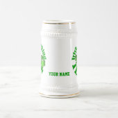 Persönliches irisches Trinkteam Bierglas (Mittel)