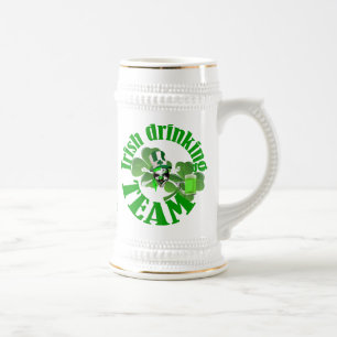 Persönliches irisches Trinkteam Bierglas