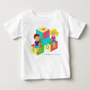 Persönliches Lernen unserer Buchstaben Alphabet B Baby T-shirt