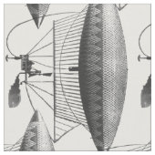 Persönliches Luftschiff Stoff (Nahaufnahme)