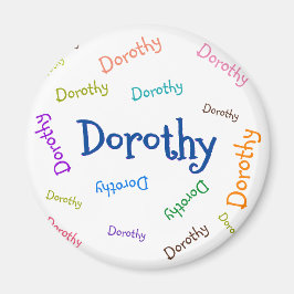 PERSÖNLICHES MAGNET , KINDERNAME, FÜR KINDER