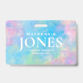 Persönliches Markenlogo Modernes Abzeichen für Abs Ausweis (Vorderseite)