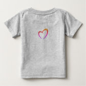 Persönliches mein erstes VALENTINEs Baby Elephant Baby T-shirt (Rückseite)
