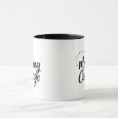 Persönliches Morgenmut-Geschenk Kaffee Tasse (Zentrum)