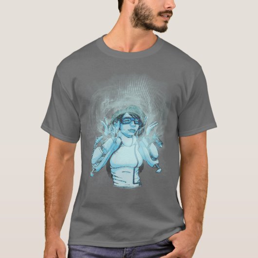 Persönliches Musik-Licht T-Shirt (Vorderseite)