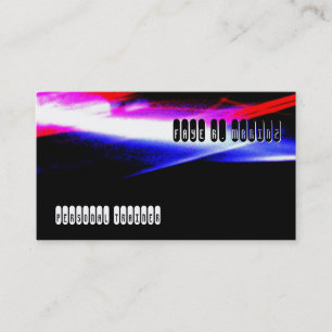 Persönliches Nachtlicht Visitenkarte