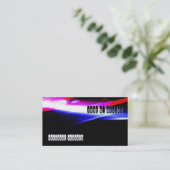 Persönliches Nachtlicht Visitenkarte (Stehend Vorderseite)