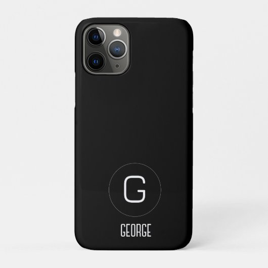 Persönliches Namenslogo Case-Mate iPhone Hülle (Rückseite)