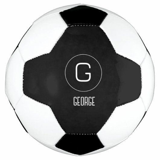 Persönliches Namenslogo Fußball (Vorderseite)