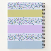 Persönliches Notebook in Pastellen Notizblock (Rückseite)