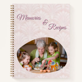 Persönliches Rezeptbuch 'Erinnerungen & Rezepte' Notizblock
