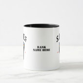 Persönliches SHAEF-Tribut Tasse (Zentrum)