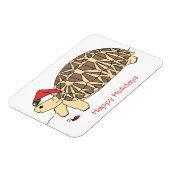 Persönliches Star Tortoise Holiday Magnet (Linke Seite)