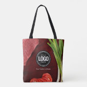 Persönliches Steak-Thema Tasche (Rückseite)