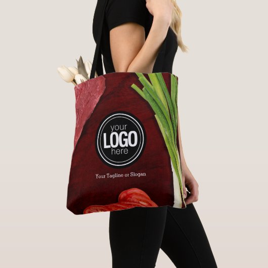 Persönliches Steak-Thema Tasche (Von Nahem)