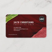 Persönliches Steak-Thema Visitenkarte (Vorderseite)