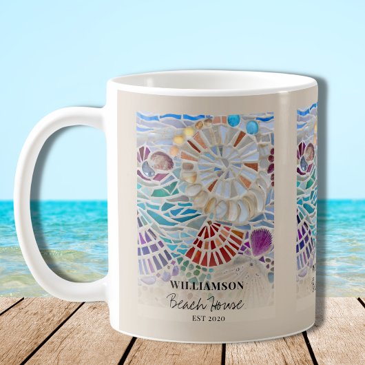 Persönliches Strandhaus Kaffeetasse