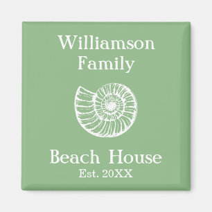Persönliches Strandhaus Magnet