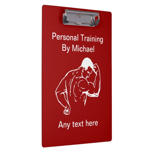 Persönliches Trainer-Gewohnheits-Klemmbrett Klemmbrett (Rechts)