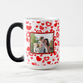 Persönliches Valentinstag-Foto Verwandlungstasse (Links)