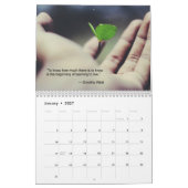 Persönliches Wachstum Kalender (Jan 2027)