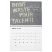 Persönliches Wachstum Kalender (Feb 2027)