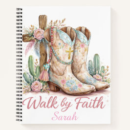 Persönliches Walk By Faith Journal Notizblock