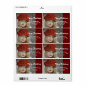 Persönliches Weihnachtsschneeflocken | Einfache Be (Vorne)