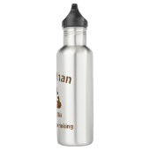 PersönlichIch Kackte heute Poo Emoji Drinks Edelstahlflasche (Rechts)