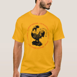 Persönlichkeit des chinesischen Roosterjahres Zodi T-Shirt