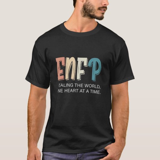Persönlichkeit des ENFP zur Heilung des Weltnature T-Shirt (Vorderseite)